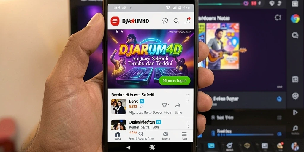 Tampilan antarmuka DJARUM4D yang sederhana dan menarik.